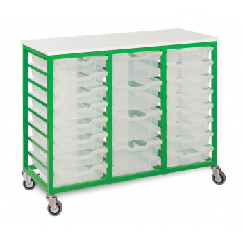 Metal Frame Tray Storage Units